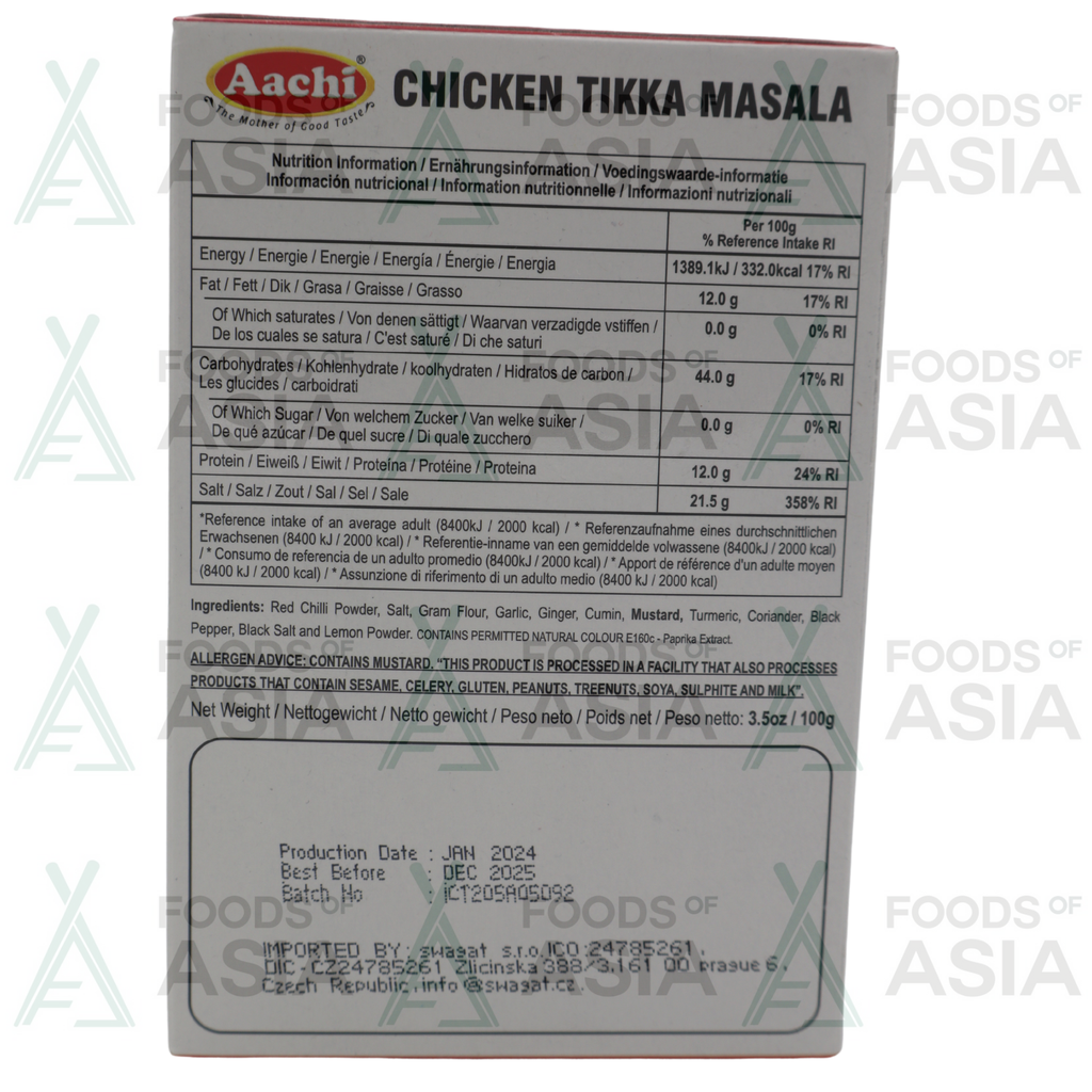 AACHI Chicken Tikka Masala 100g
