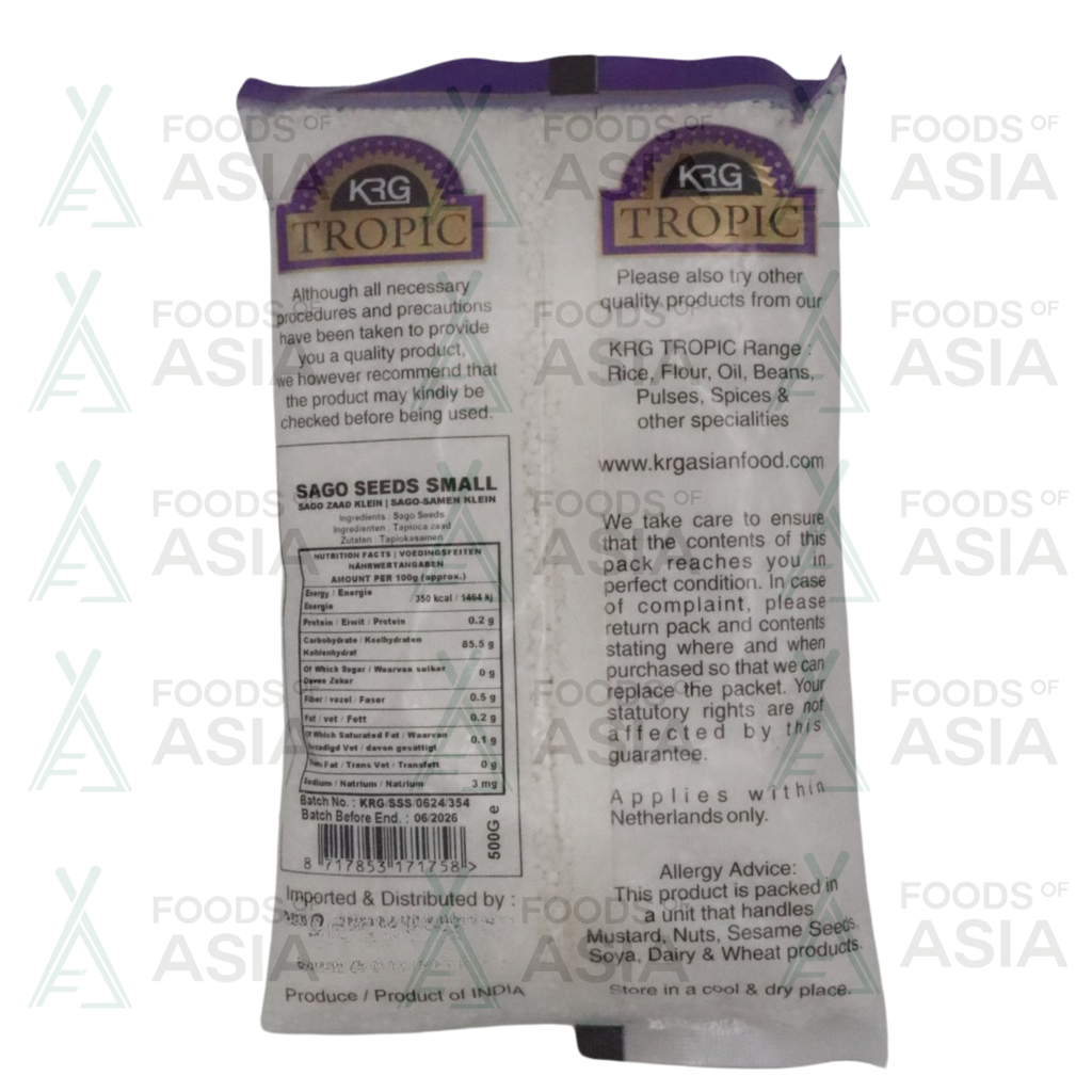 Tropic Sago Seeds Small 500g