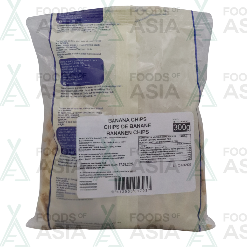 Garmello Banana Chips 300g