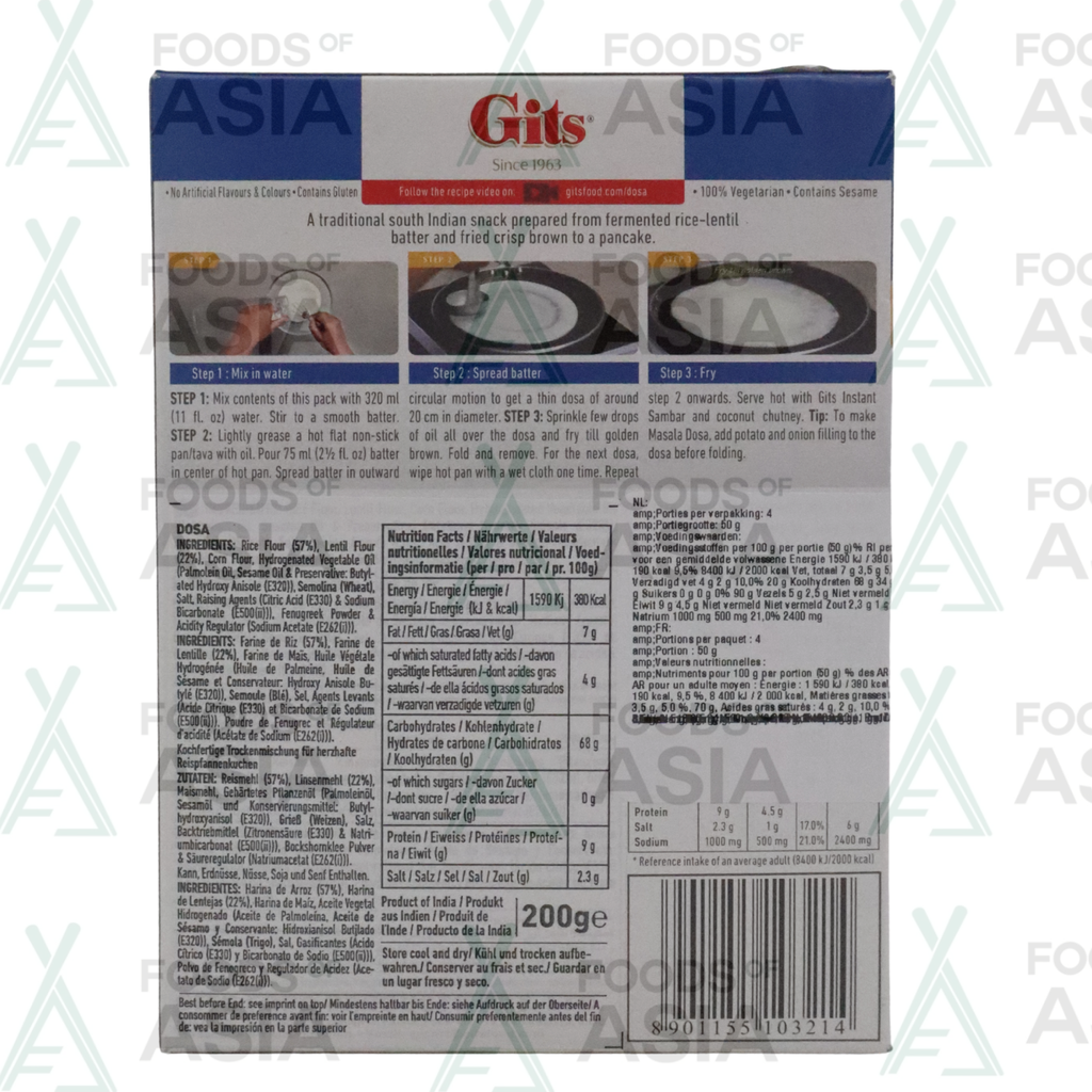 Gits Dosa 200g