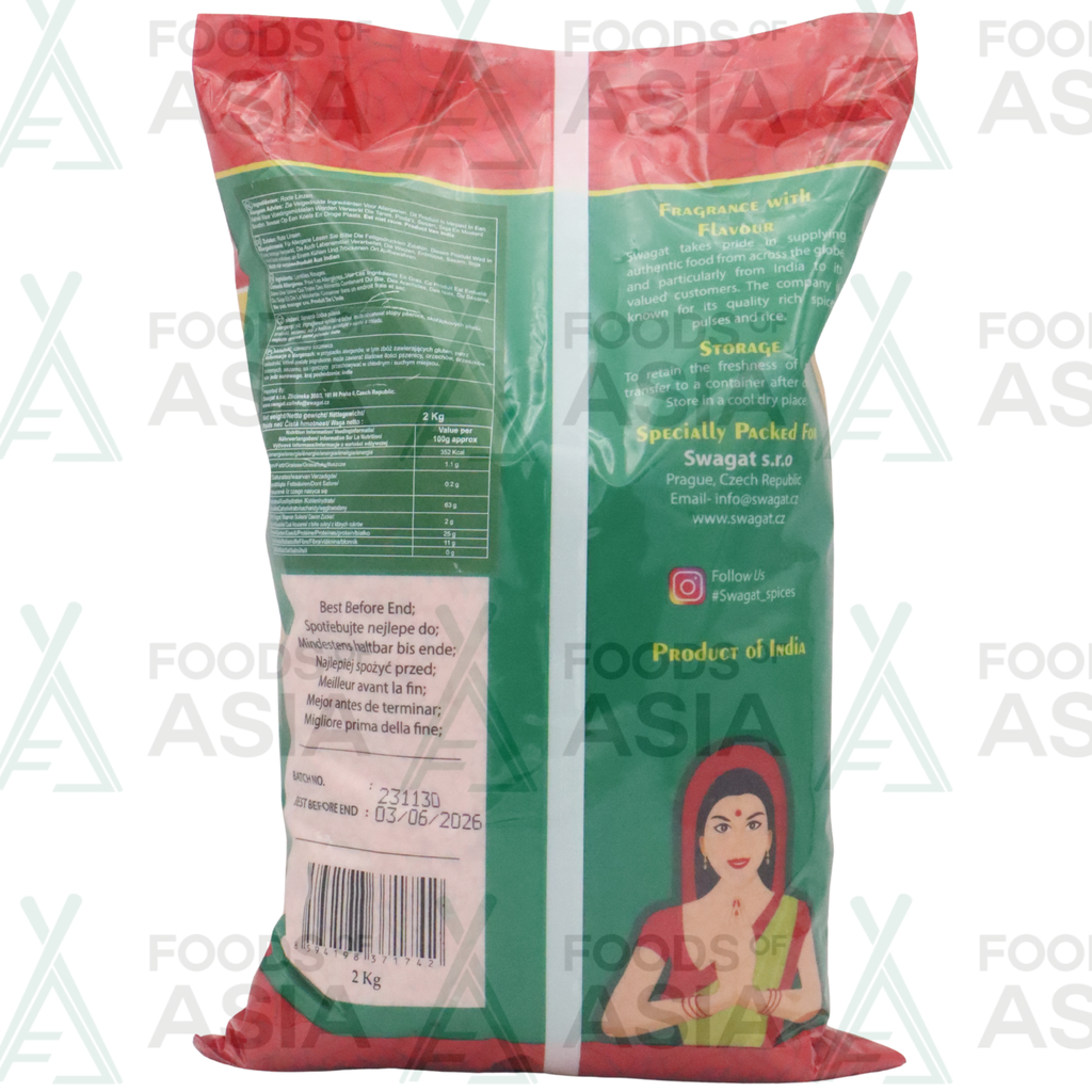 Swagat Red Lentils 2kg
