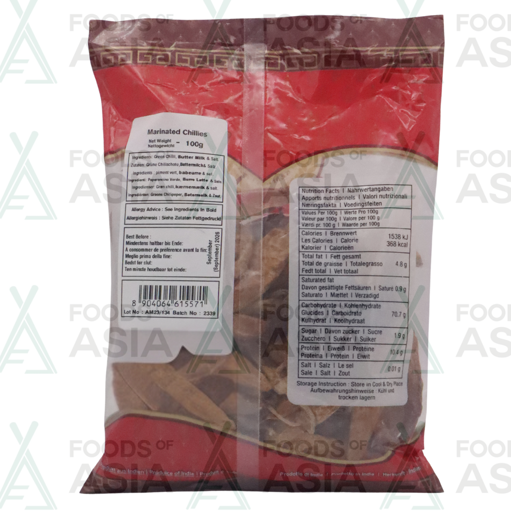 Annam Marinated Chillies 100g