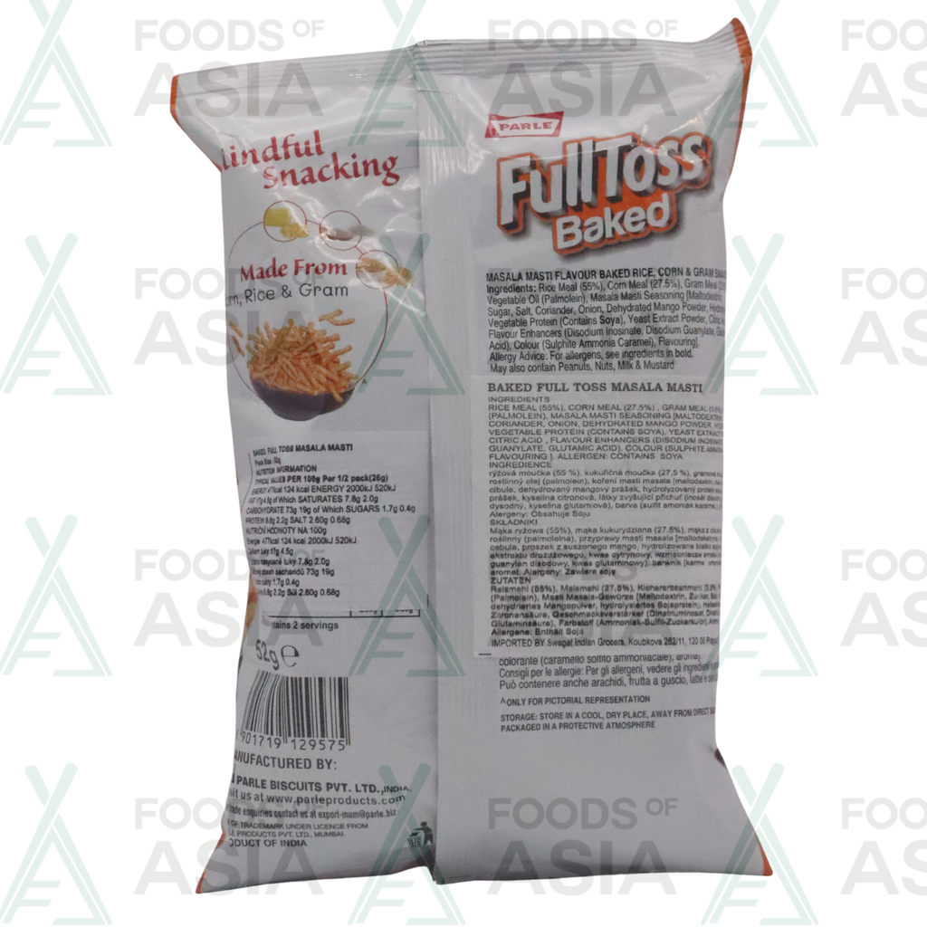 Parle FullToss Baked Masala Masti 52g