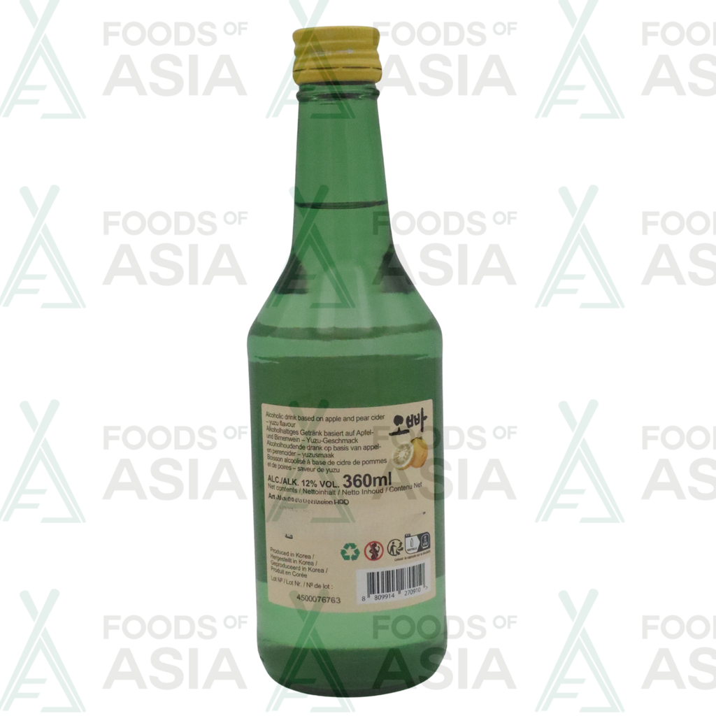 Oppa Soju Yuzu 12%VOL 360ml