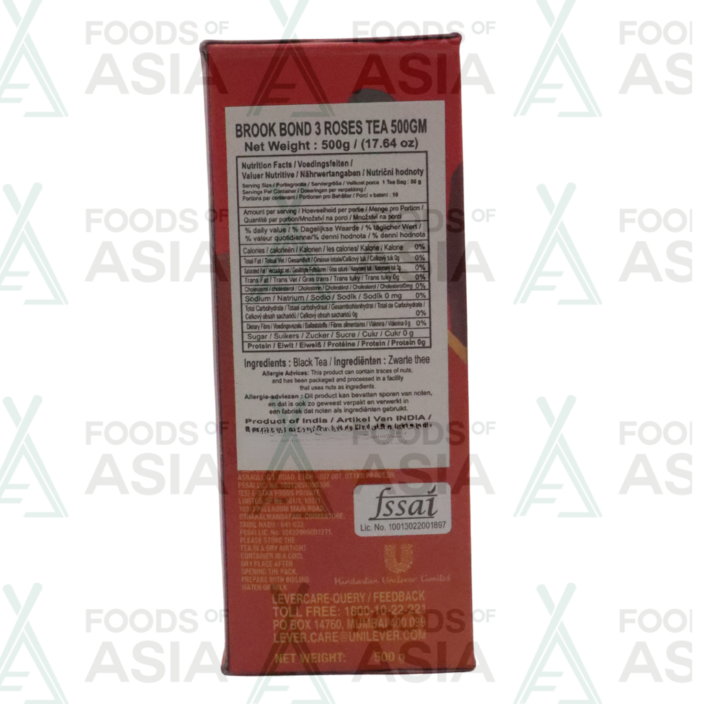 Brook Bond 3 Rose Tea 500g