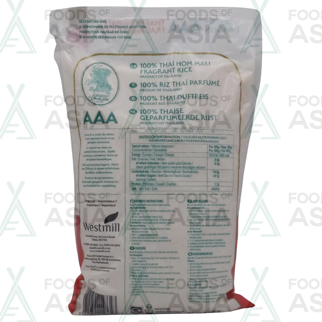 Green Dragon Purfume Rice 2kg