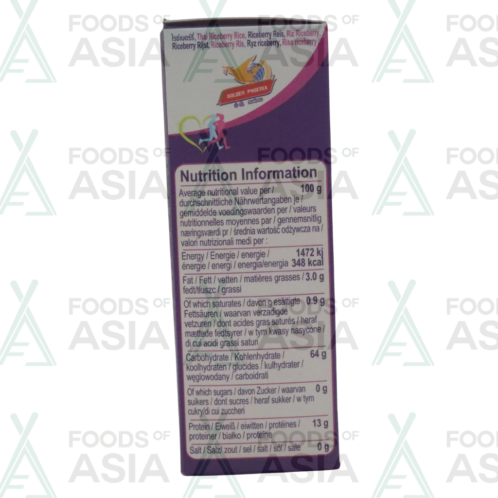 Golden Phoenix Riceberry Rice 1kg