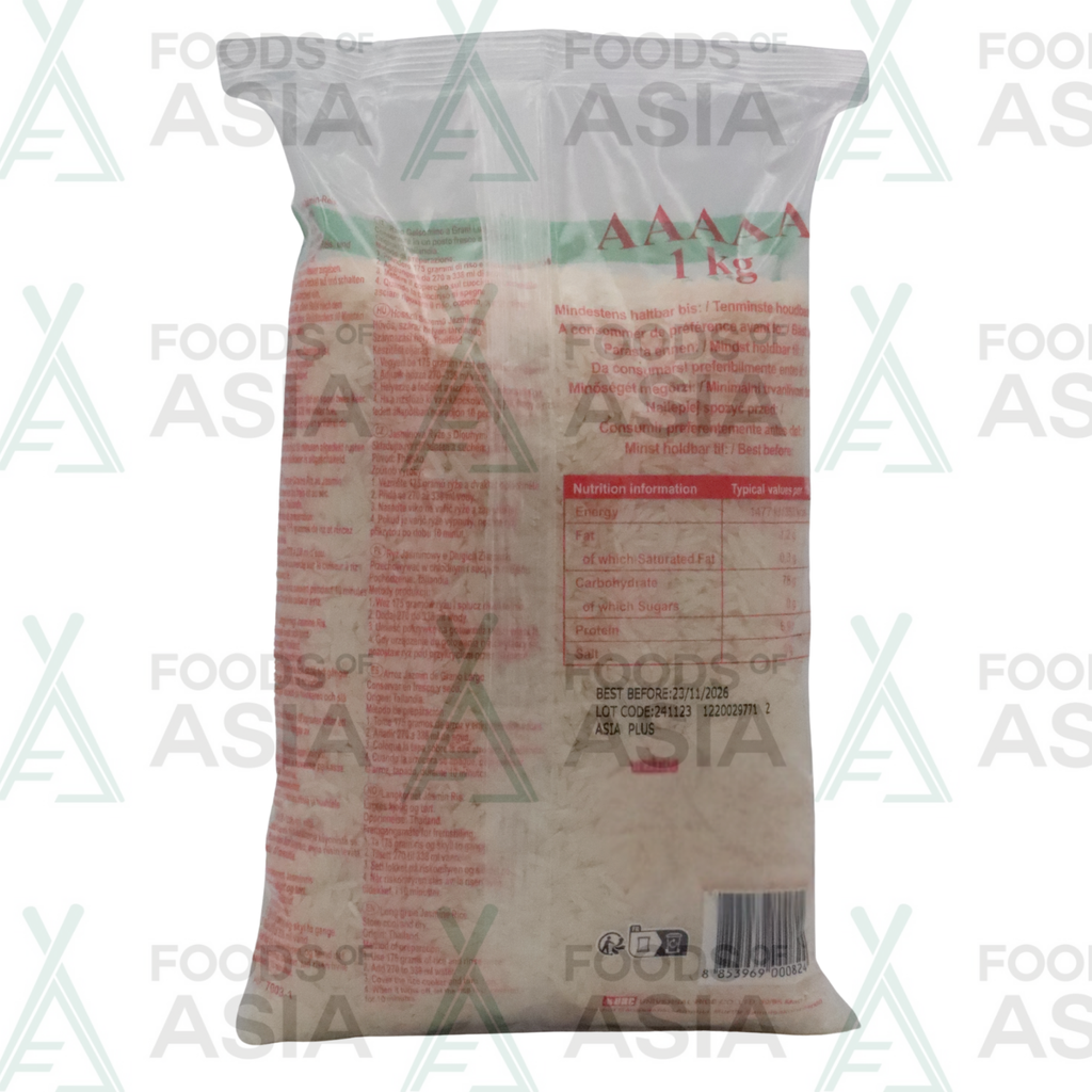 Royal Thai Jasmine White Scented Rice 1kg