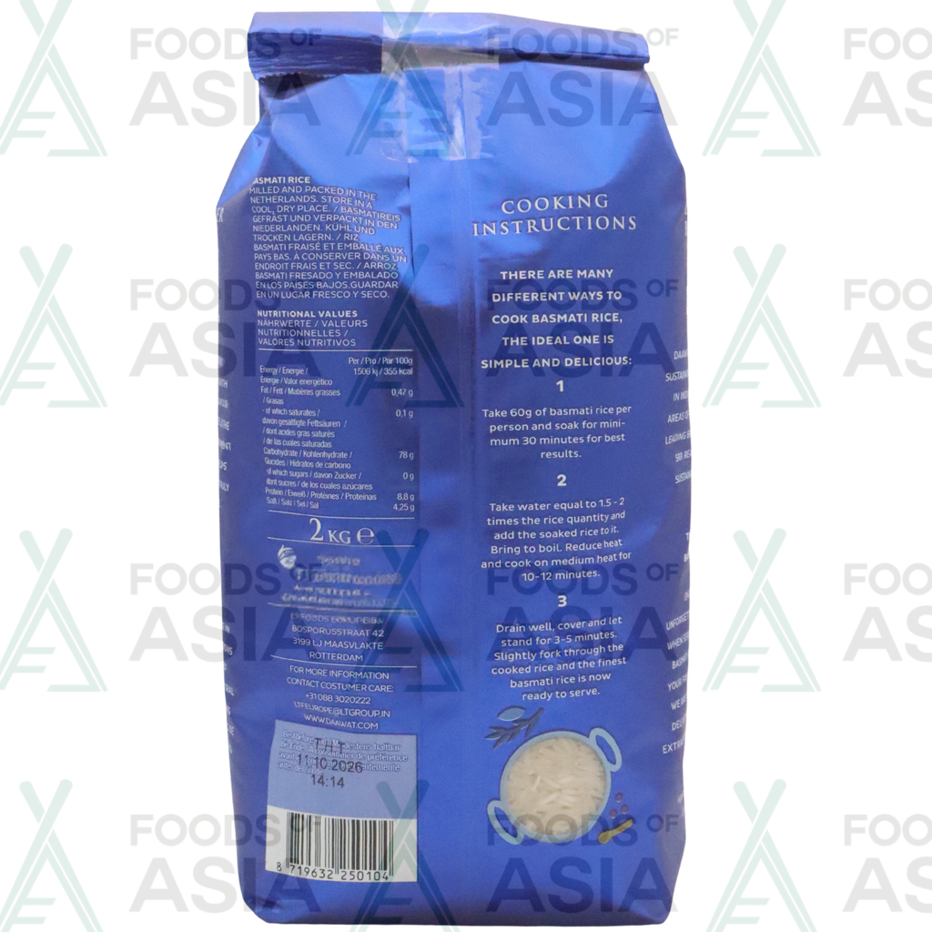 Daawat Original Basmati Rice 2kg