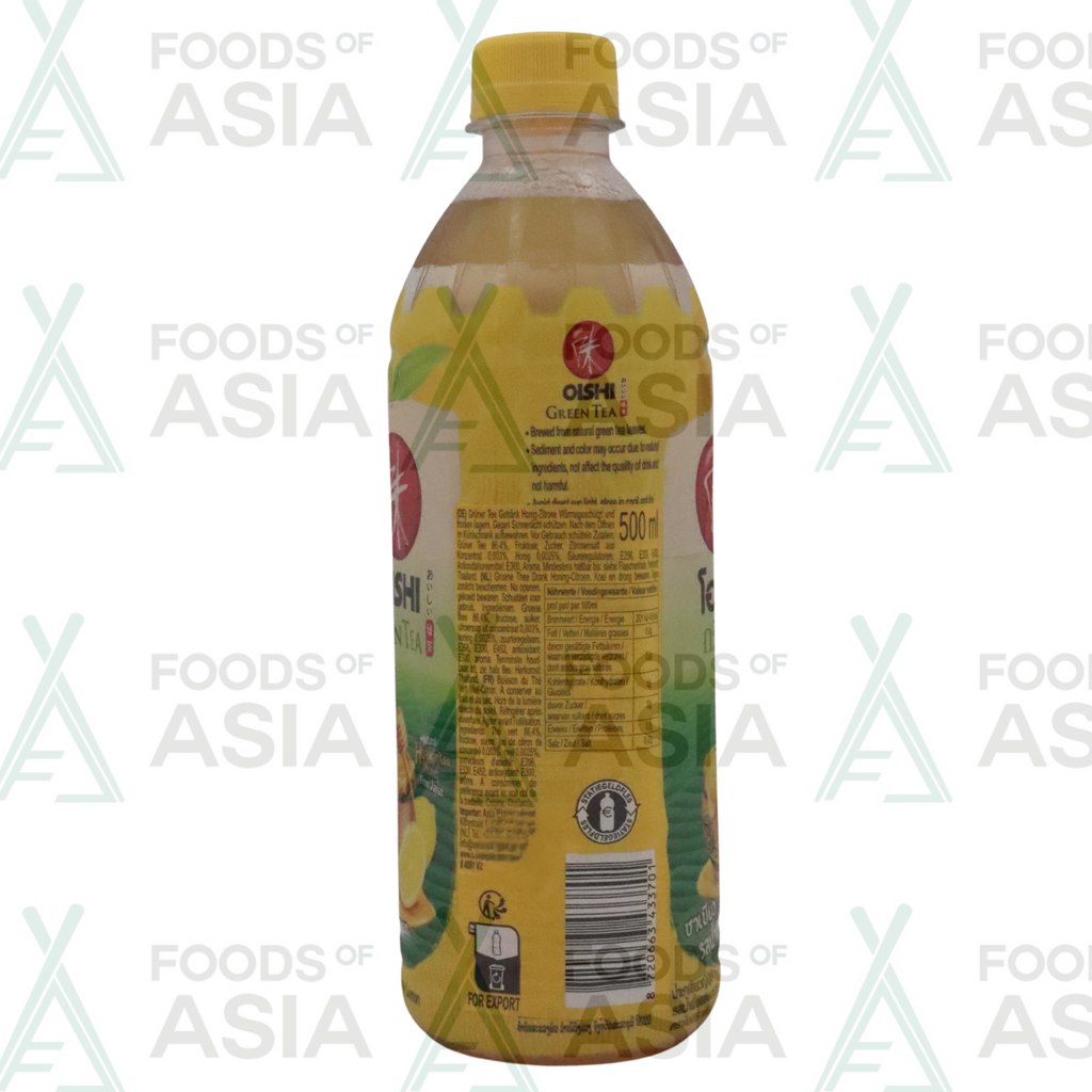 Oishi Green Tea Drink Honey Lemon 500ml