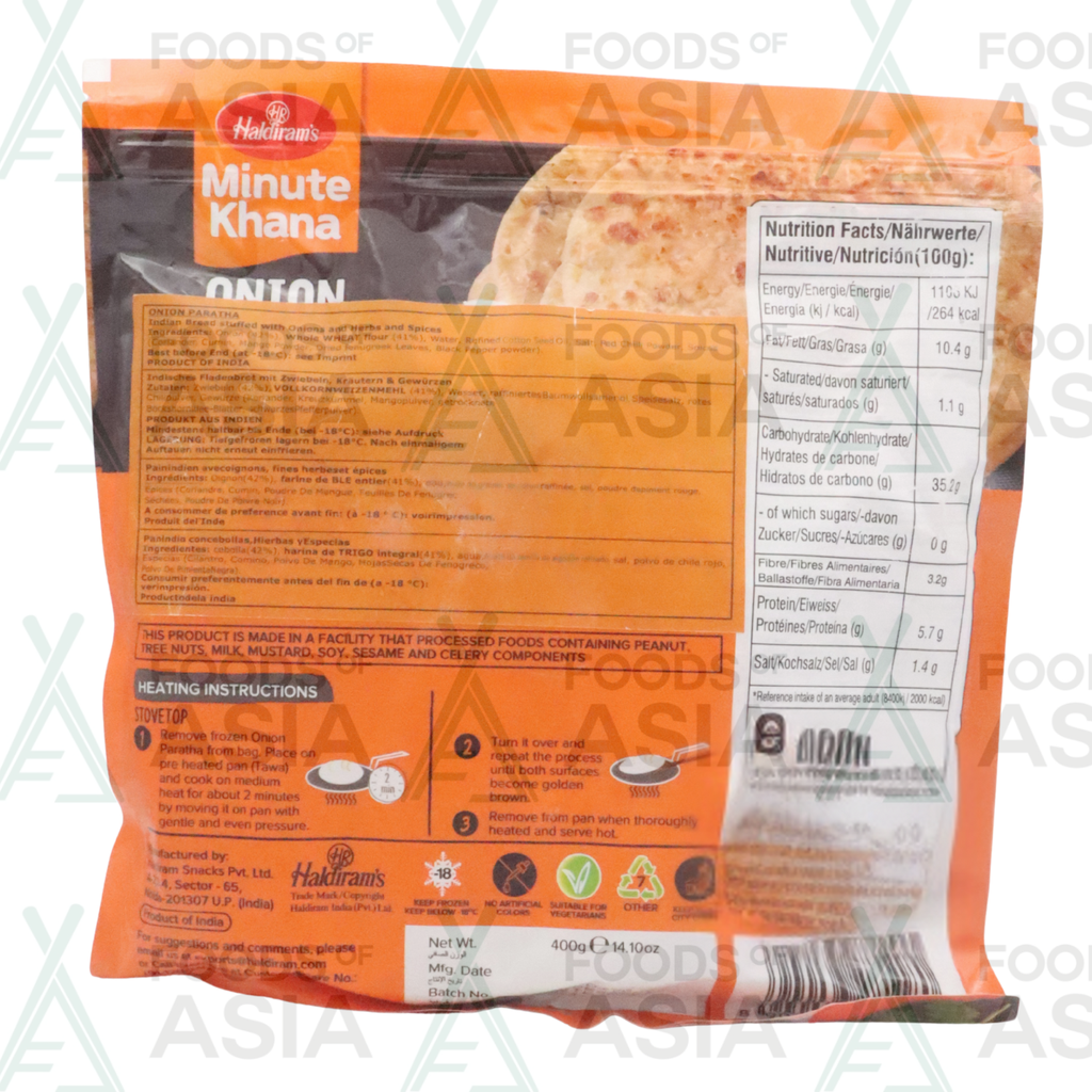 Haldiram's Onion Paratha 400g