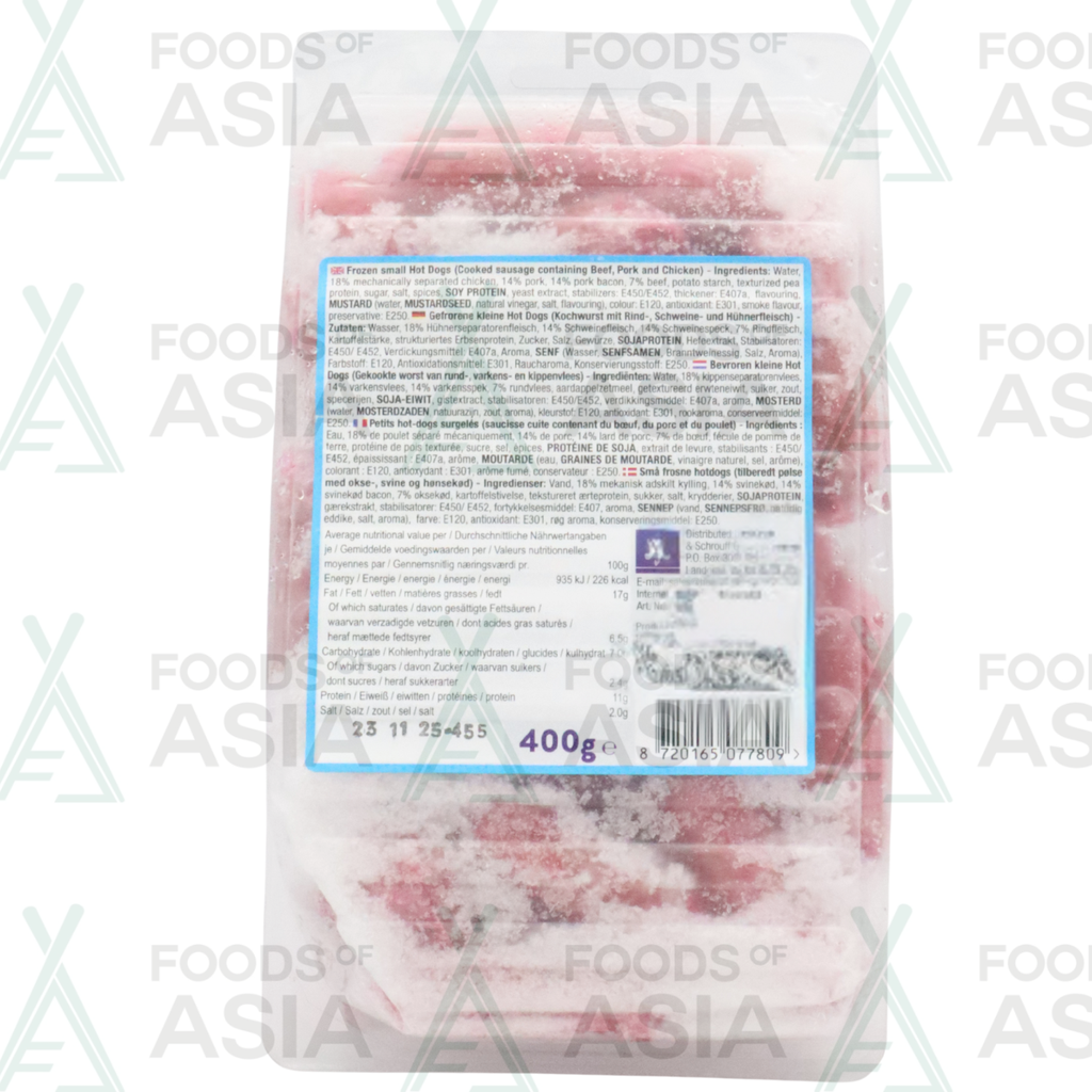 Pinoy Kitchen Hot Dogs 400g