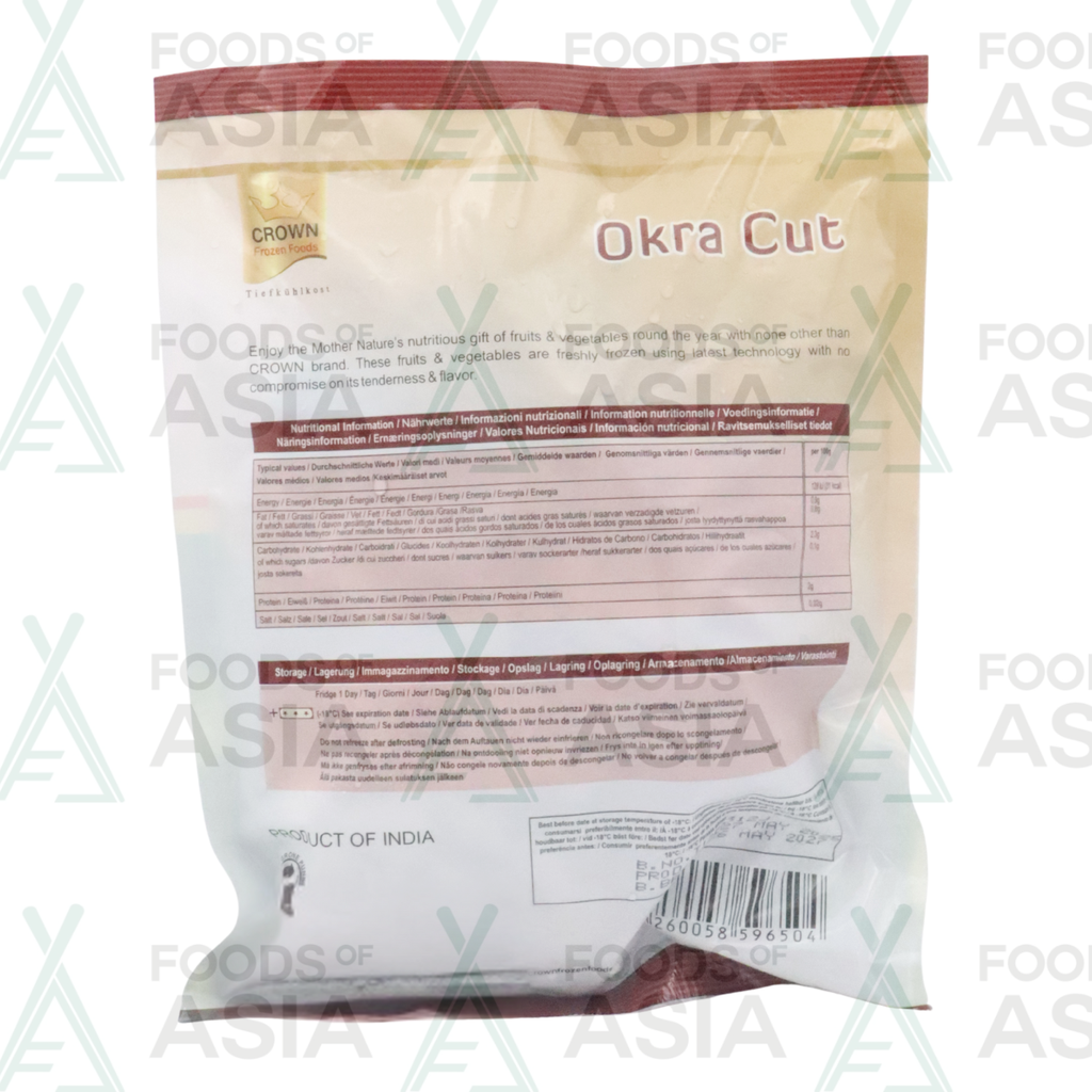 CROWN Okra Cut 340g