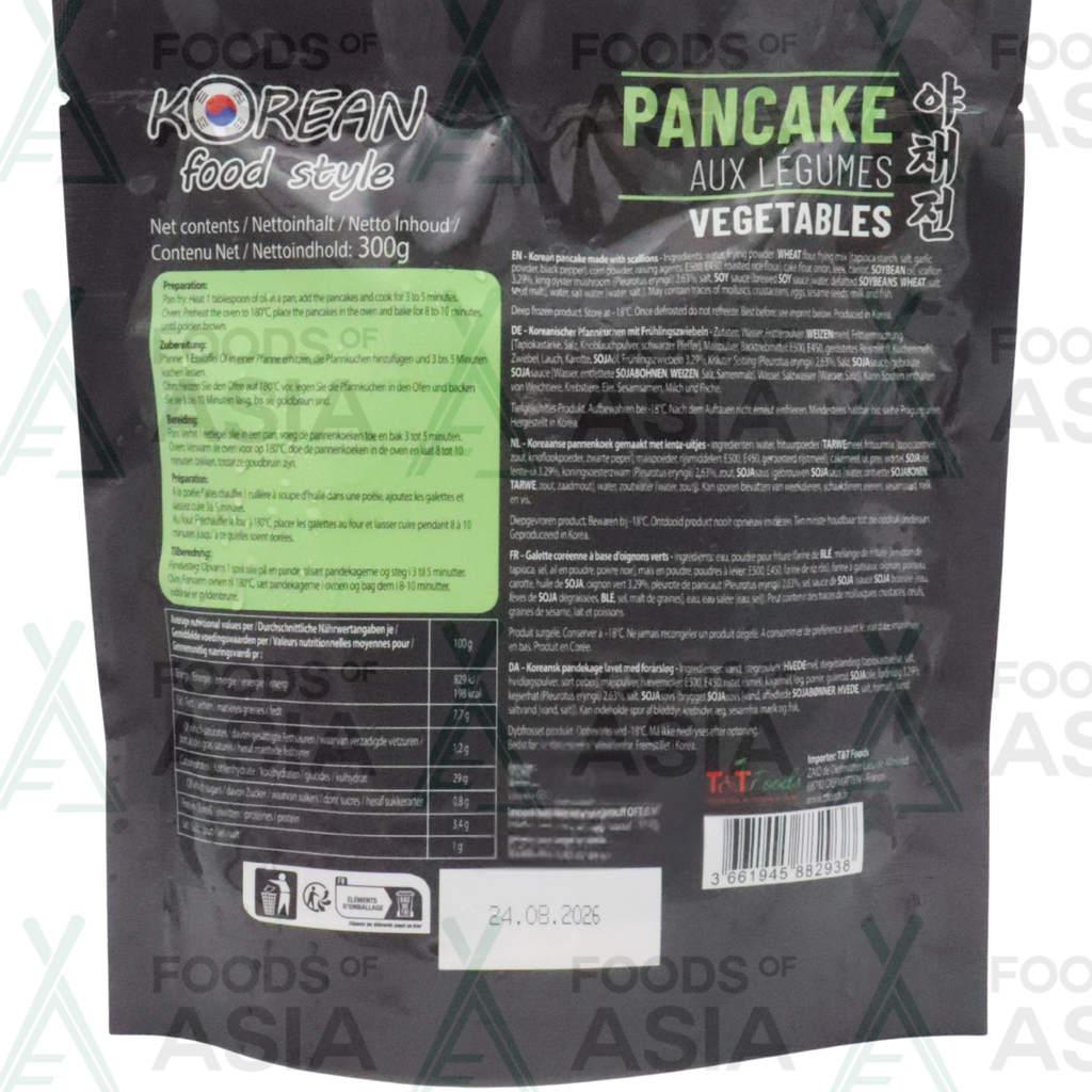 Korean Food Style Pancake Vegetables 300g