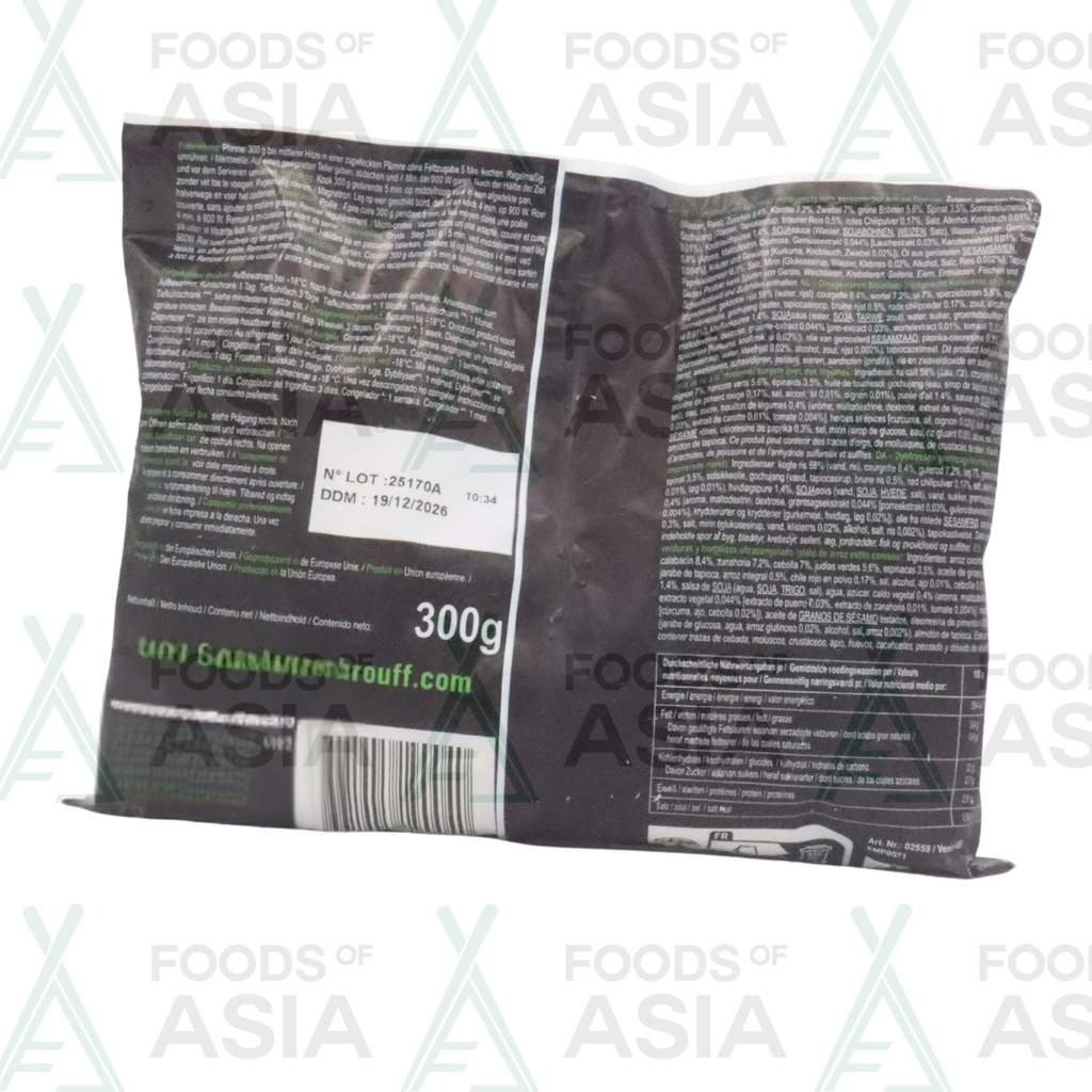 Korean Food Style Fried Rice Vegetable Bibimbap 300g