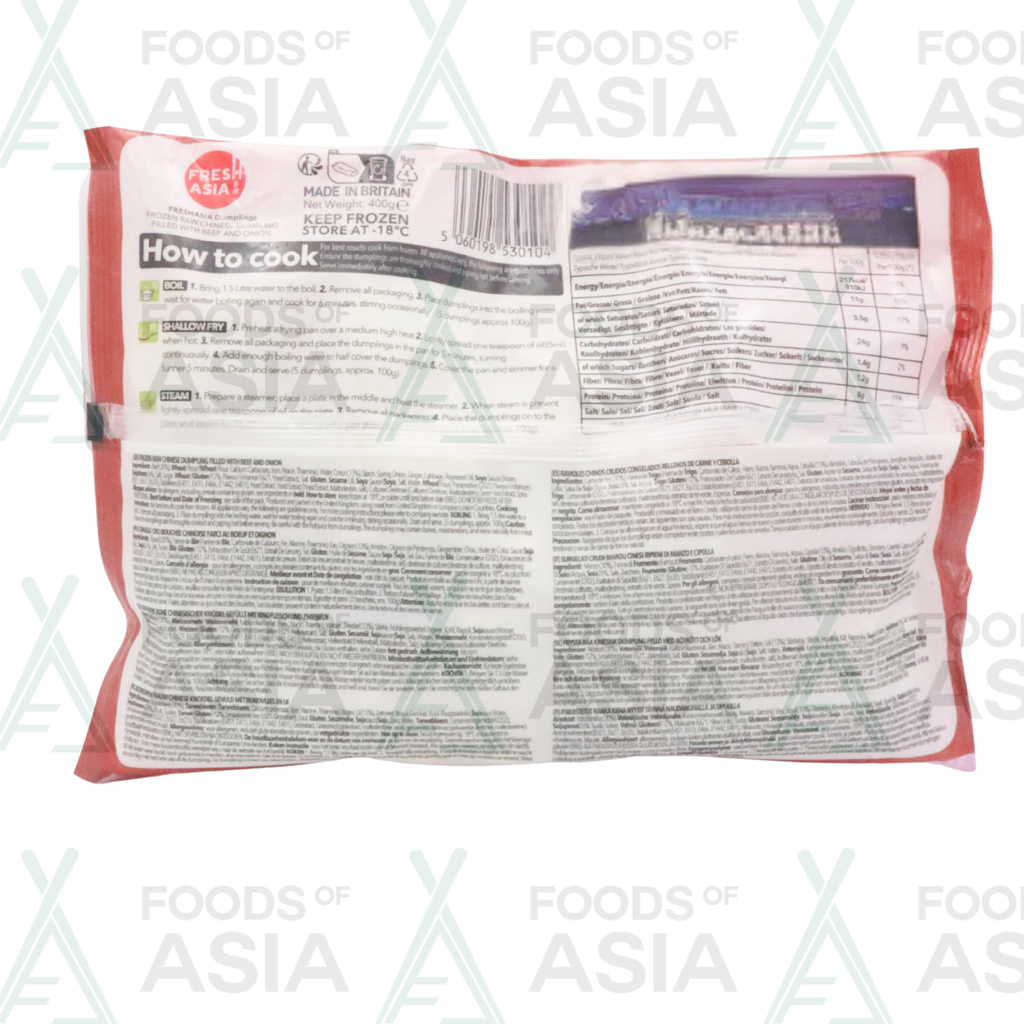 Fresh Asia Beef & Onion 400g