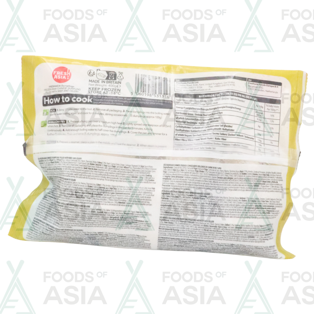 Fresh Asia Beef & Celery 400g