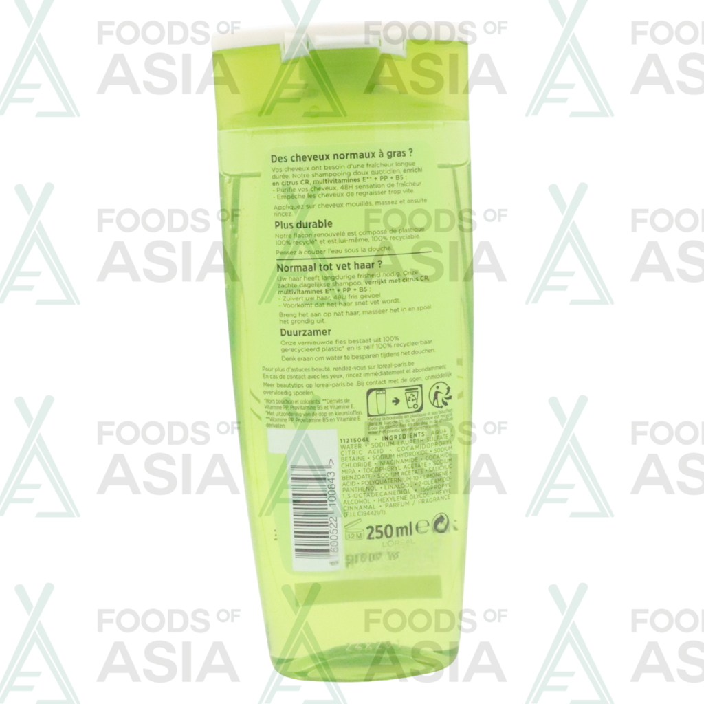 L'Oreal Elseve Shampoo Multivitamines Fresh 250ml