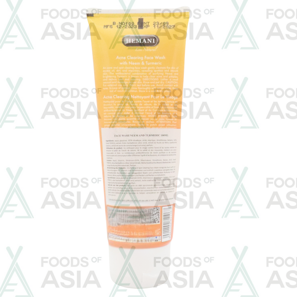 Hemani Fac Wash Turmeric 100ml