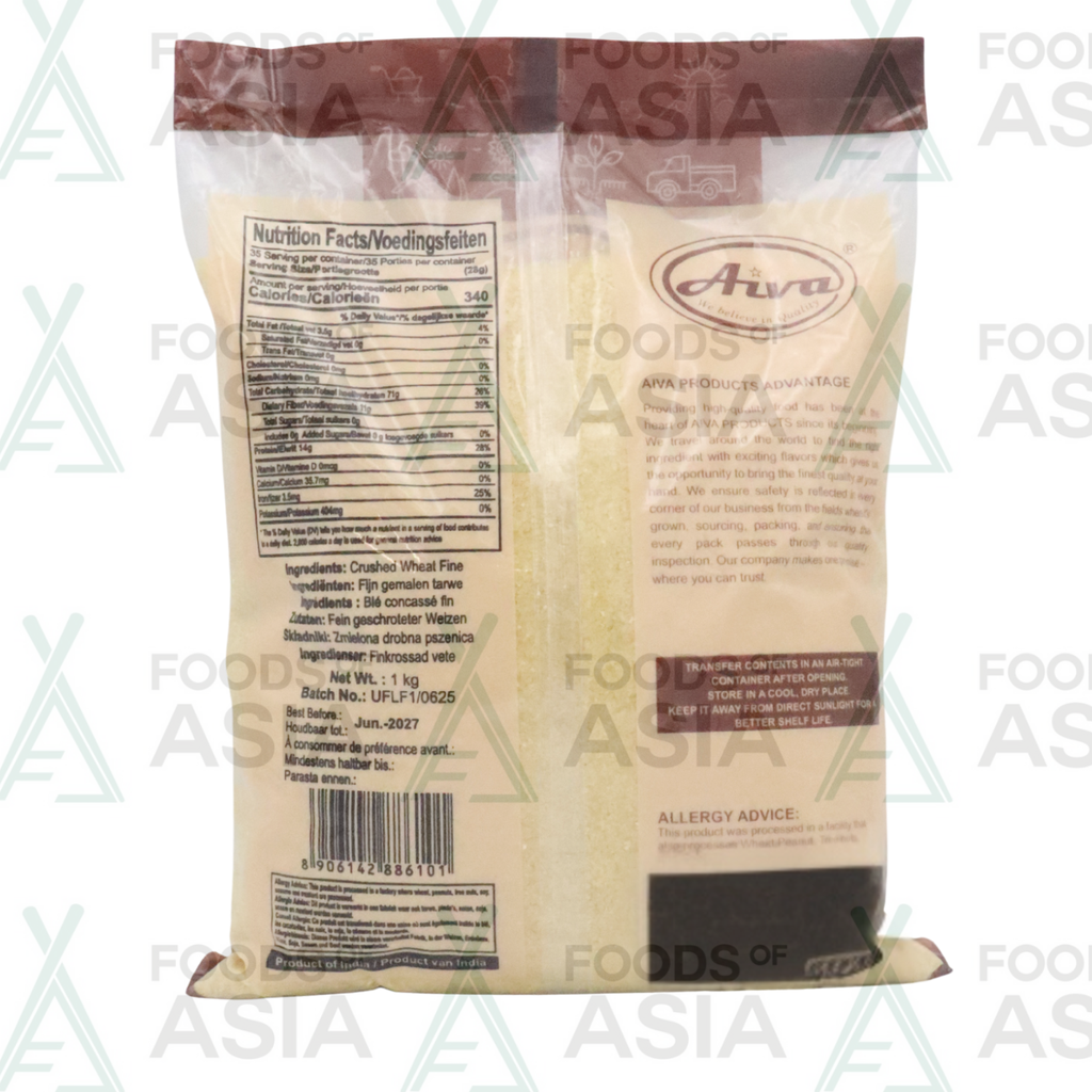 Aiva Crushed Wheat Fine(Lapsi Fine)1kg