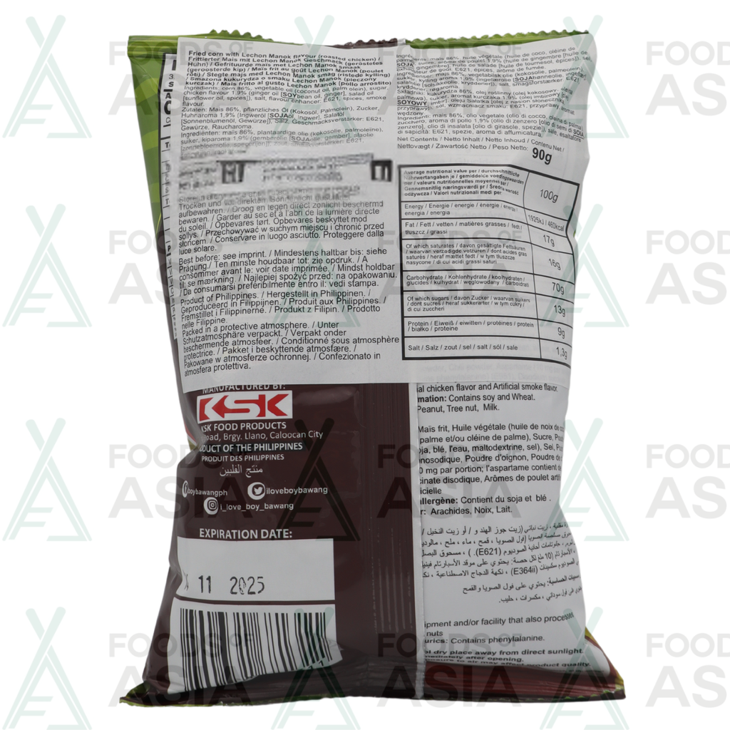 Boy Bawang Gefrituurde Maïs Lechon Manok 90g