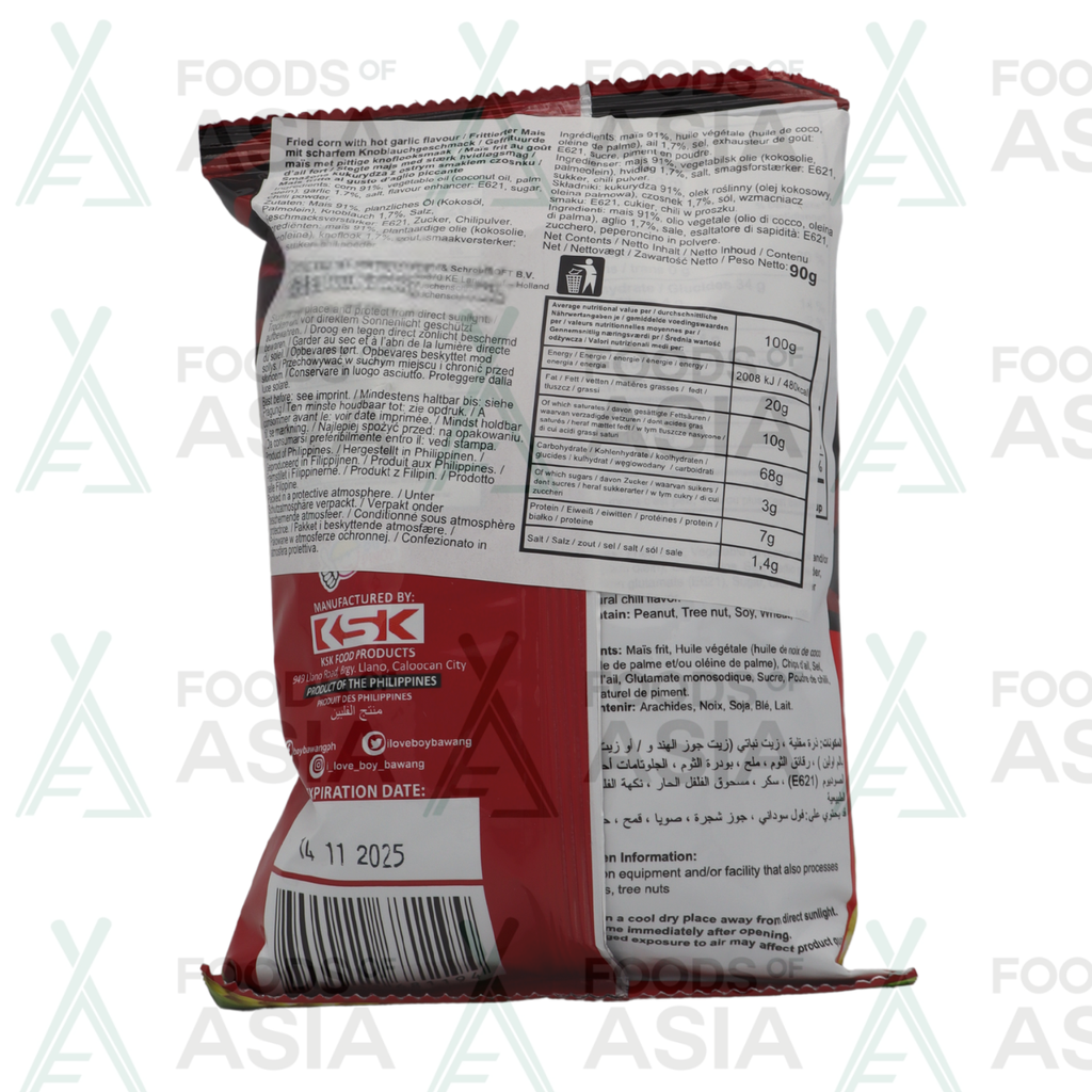 Boy Bawang Gefrituurde Maïs Pittige Koflook 90g