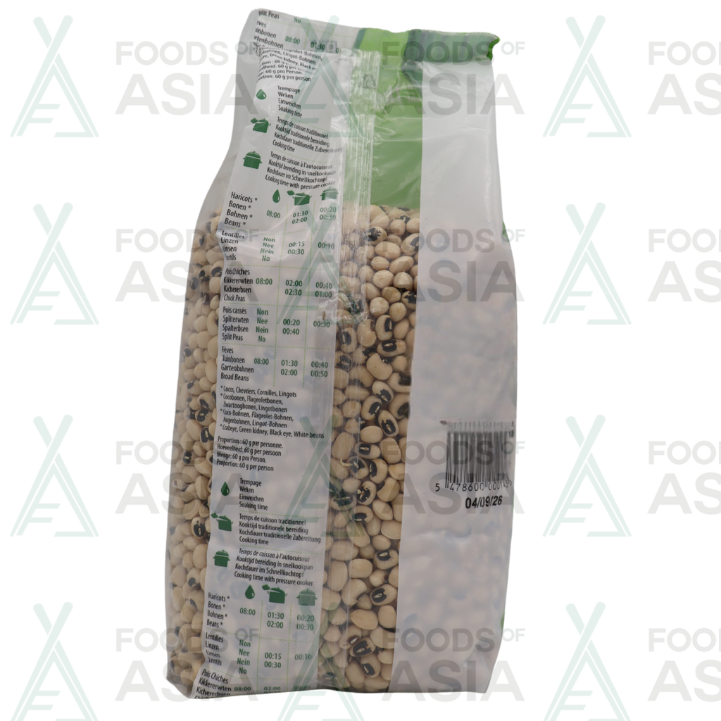 AFRICA VILLAGE HARICOTS/BEANS BLACK EYE 1KG