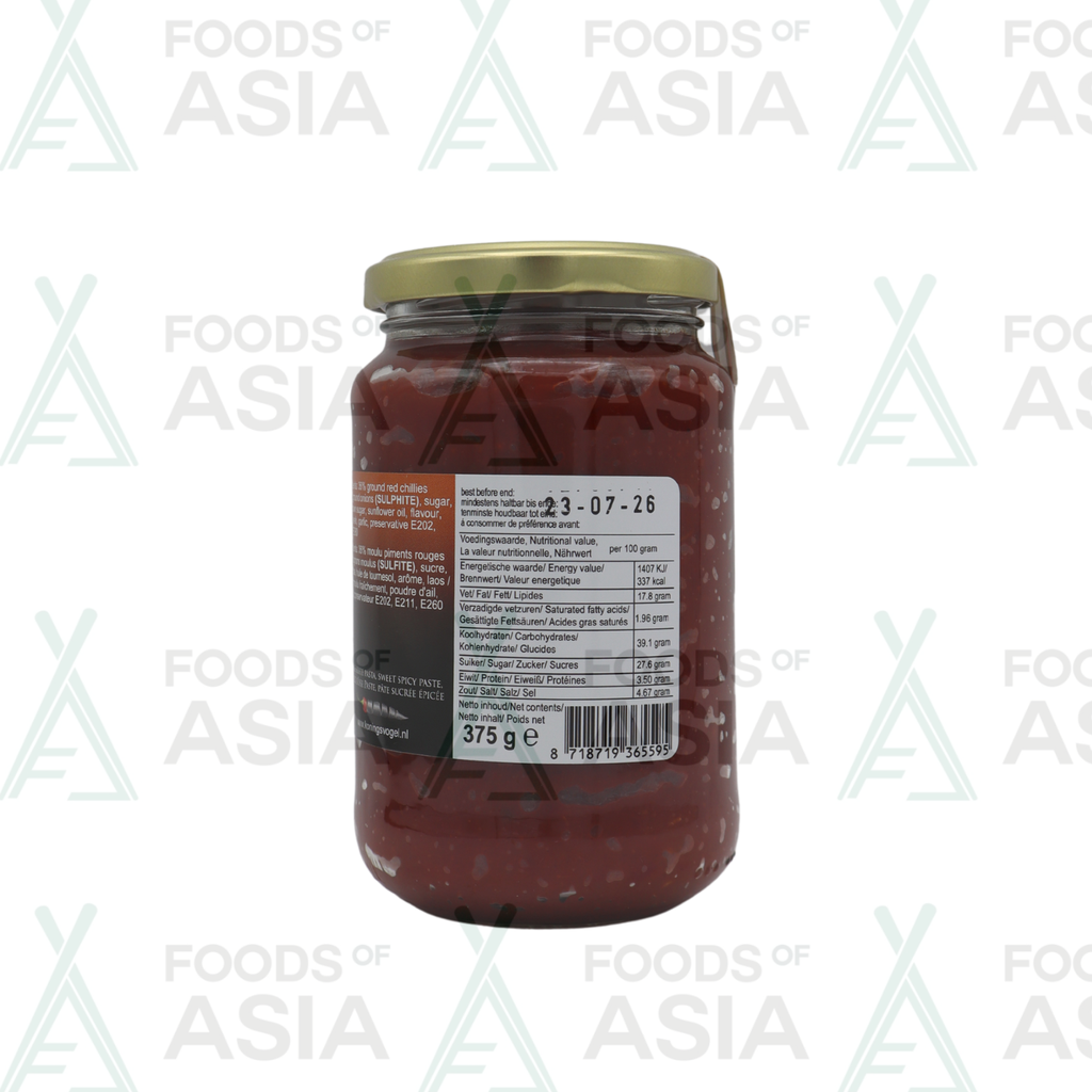 KONINGSVOGEL Sambal Manis 375g