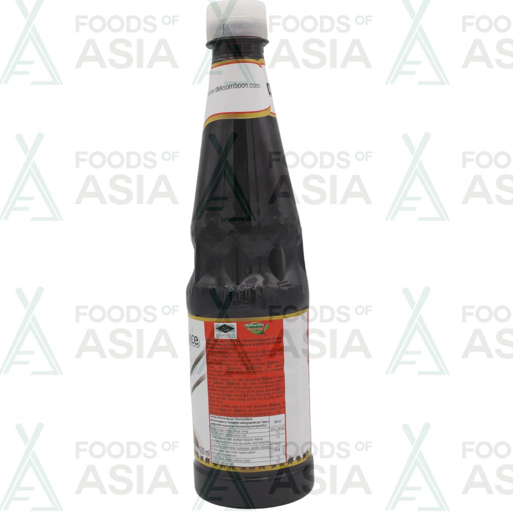 Dek Som Boon Black Vinegar Sauce Dim Sum 600ml