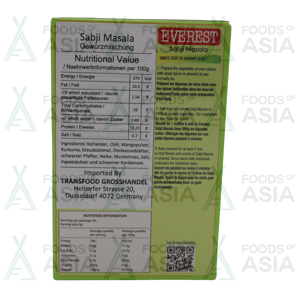 Everest Sbji Masala 100g