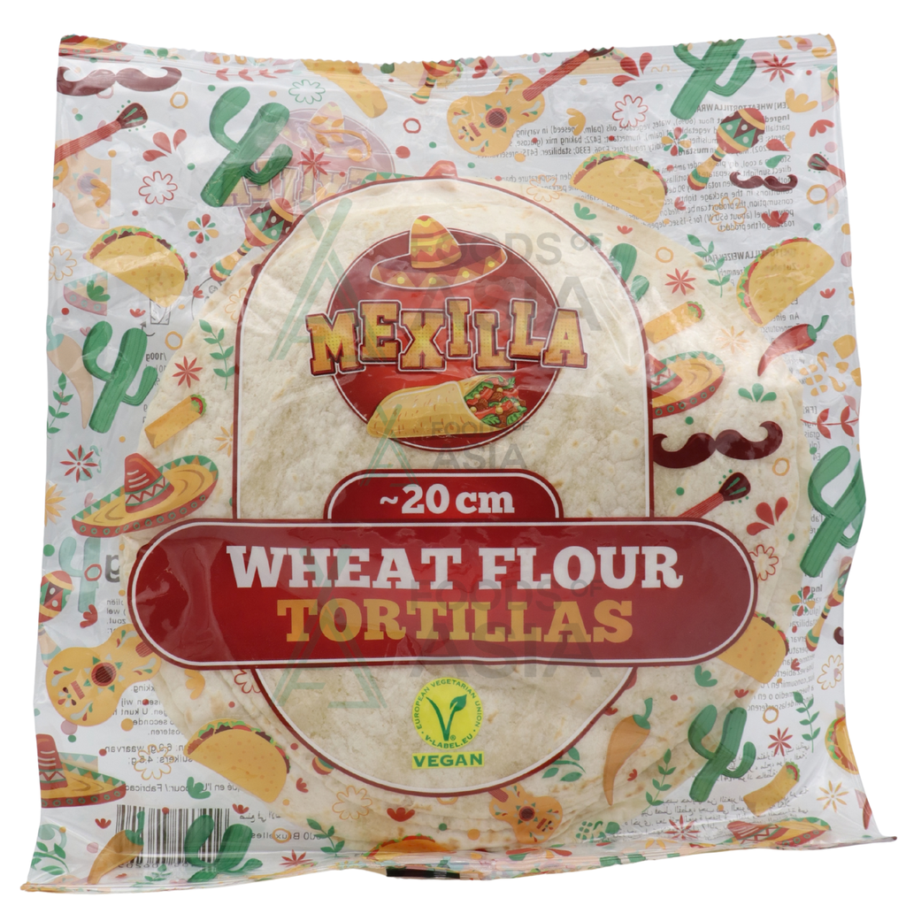 Mexilla Wheat Flour Tortillas 20cm 8pcs 320g