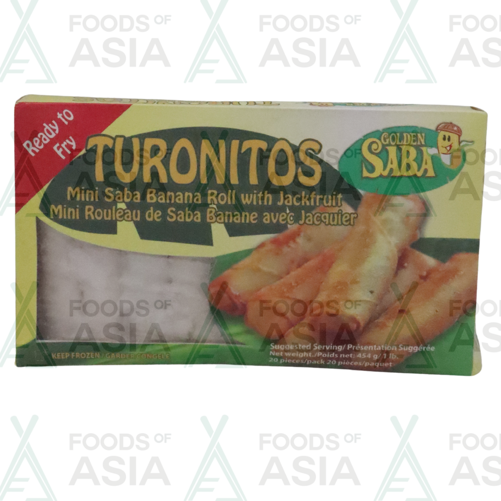 Golden Saba Mini Spring Rolls Banana & Jackfruit 454g